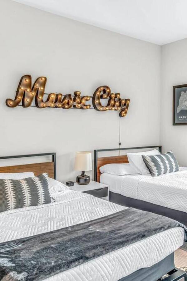 נאשוויל Big New And Modern With Skyline View Mural And Ping Pong מראה חיצוני תמונה
